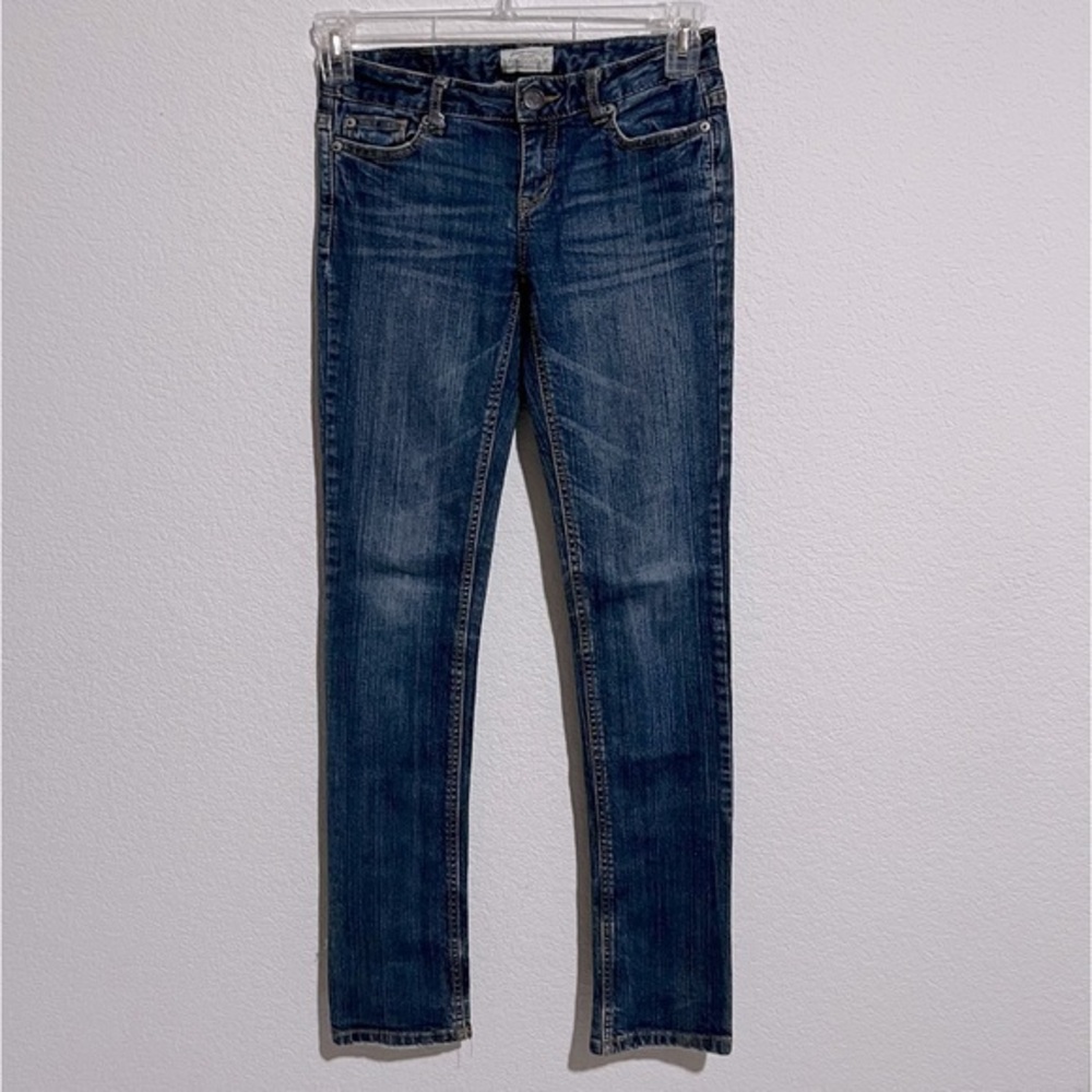 Aeropostale Medium Wash Bayla Skinny Stretch Jeans Size 0 Regular
